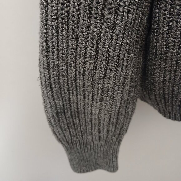 American Apparel Cropped Combed Cotton Sweater - Picture 8 of 9